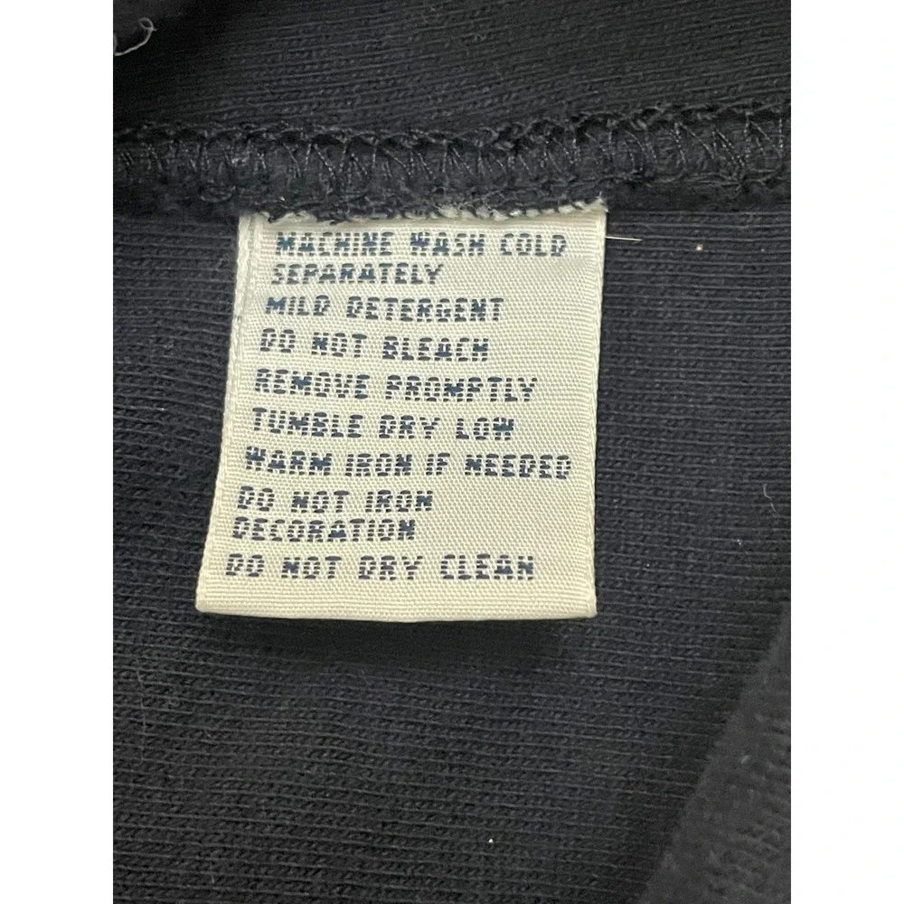 Vintage Polo Ralph Lauren Cardigan XL Blue Utility Pockets Leather Elbow Patches